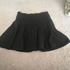 Blue Rain Classic Black Skater Skirt